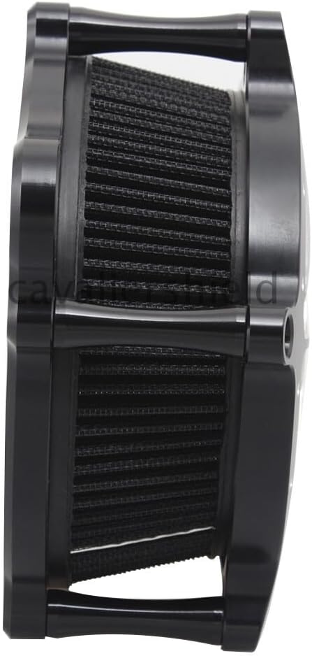 ya 23 10.7 baidi Billet Aluminum Contrast Cut Air Cleaner Intake Filter for Harley Touring Dyna
