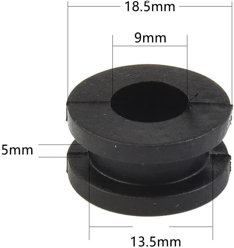 ya 13 9.15 baidi 10 Pcs Motorcycle Rubber Grommet Mount Set Side Cover Fender For for Honda