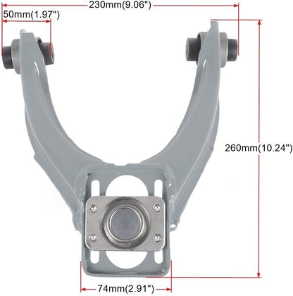 ya 13 9.15 baidi Silver Front Upper Rear Camber Arm+Control Rod Kit for Honda for Civic EK 1996-2000