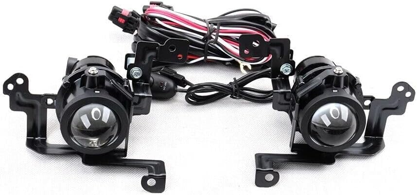 ya 7 8.24 baidi Bumper Fog Light Kit w/Wiring Switch Bezel for Hyundai Accent 2018-2019 2020