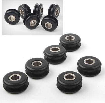 ya 4 8.10 6pcs Gas Fuel Tank Mounts For Harley Softail FXWG Gas Tank Mount Rubber Grommet