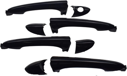ya 2 8.15 Exterior Door Handle 4 Piece Set for 2011-2014 for Hyundai Sonata 