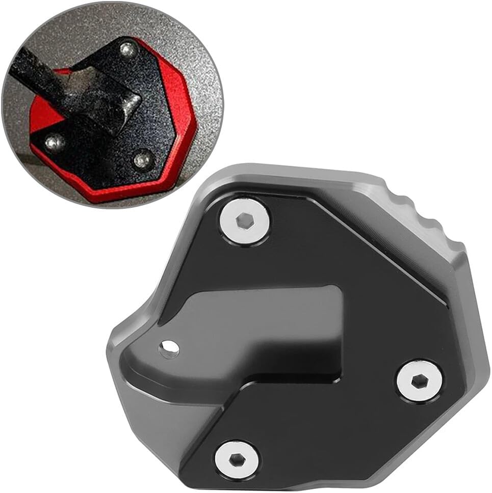 ya 4 8.8.2 Side Stand Enlarge Kickstand Pad for Suzuki Hayabusa GSX1300R 08-2021