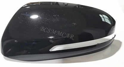 ya 4 8.10 Fit for Kia Optima 2011-2015 Black Exterior Rear View Side Door Mirror Cap Cover