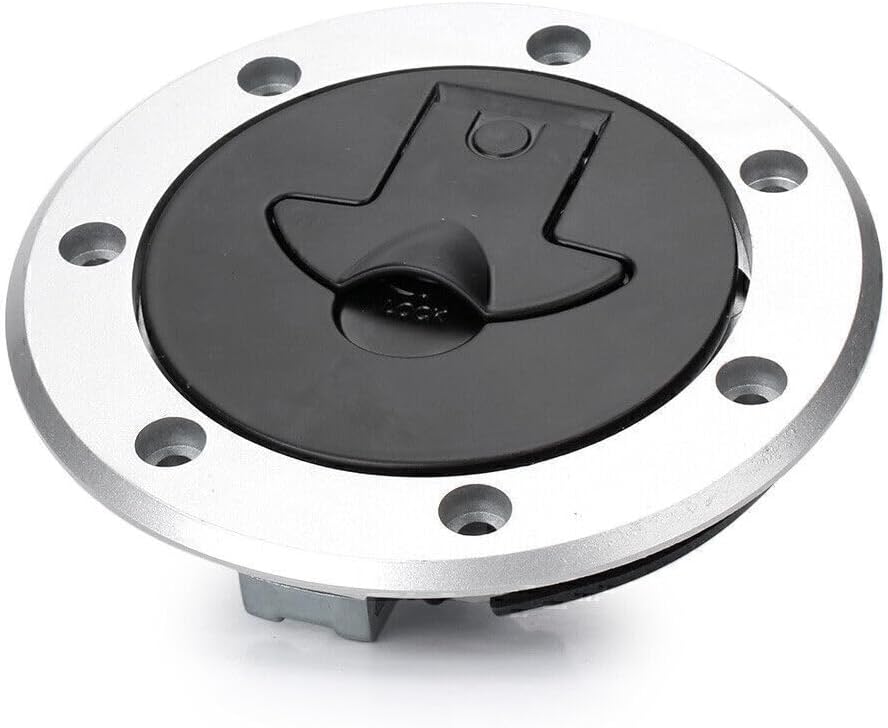 ya 6 8.14 for Kawasaki ZX6R ZX9R Fuel Gas Cap Cover Tank Lock Set w/ 2 Keys