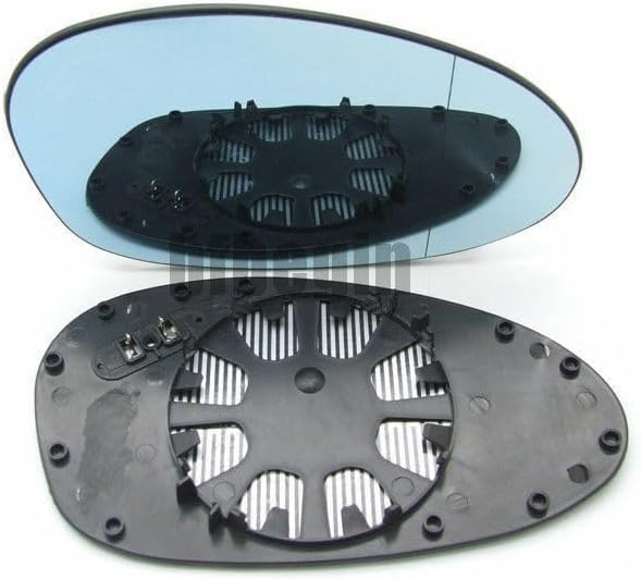 ya 2 8.15 Pair Left+Right Blue Heated Wing Mirror Glass for BMW Z4 E85 2002¨C08 Z4 M Coupe