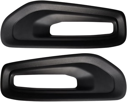 ya 9 10.24 2Pcs Fog Light Bezel Cover Left & Right for 2019-2021 for Ram 1500 Replacement Black