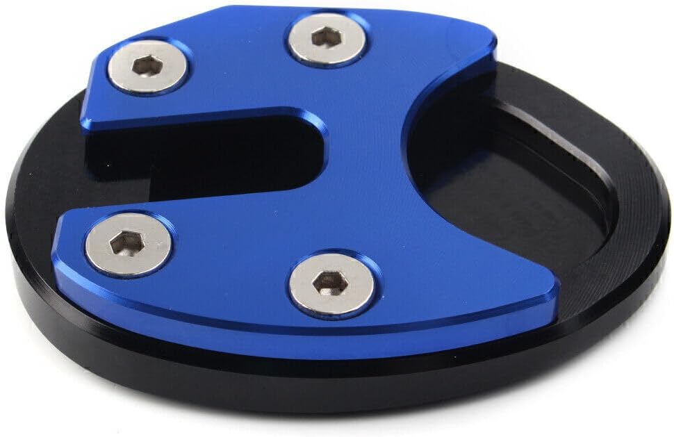 ya 2 8.15 Motor kickstand Foot Support Side Stand Pad Fit SYM MAXSYM TL500 19-2021 Blau