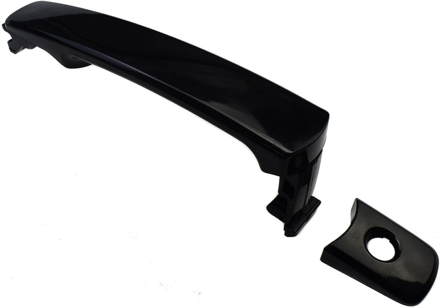 ya 5 8.24 baidi Door Handle Outside Glossy Black Left LH Front Drive Side for Nissan Rogue g35