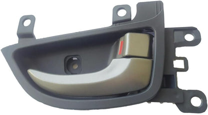 ya 4 8.24 baidi Interior Rear Right Door Handle Fits for Hyundai for Elantra 2011-2016 Grey @