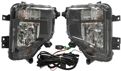 ya 10 9.16 zhengce 1 Set Front Bumper Fog Lamp Assembly for Mitsubishi Triton MR L200 MY19 201