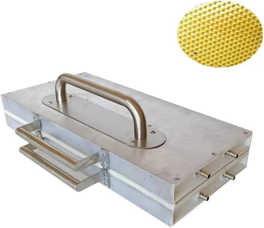 ya 28 10.13 baidi Water-Cooling Beeswax Foundation Machine Silicone Cells Beekeeping Foundation-9