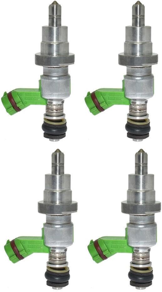 ya 10 9.16 baidi Set of 4 Fuel Injectors 2325028070 2320928070 for Toyota for RAV4 Avensis VISTA GAIA