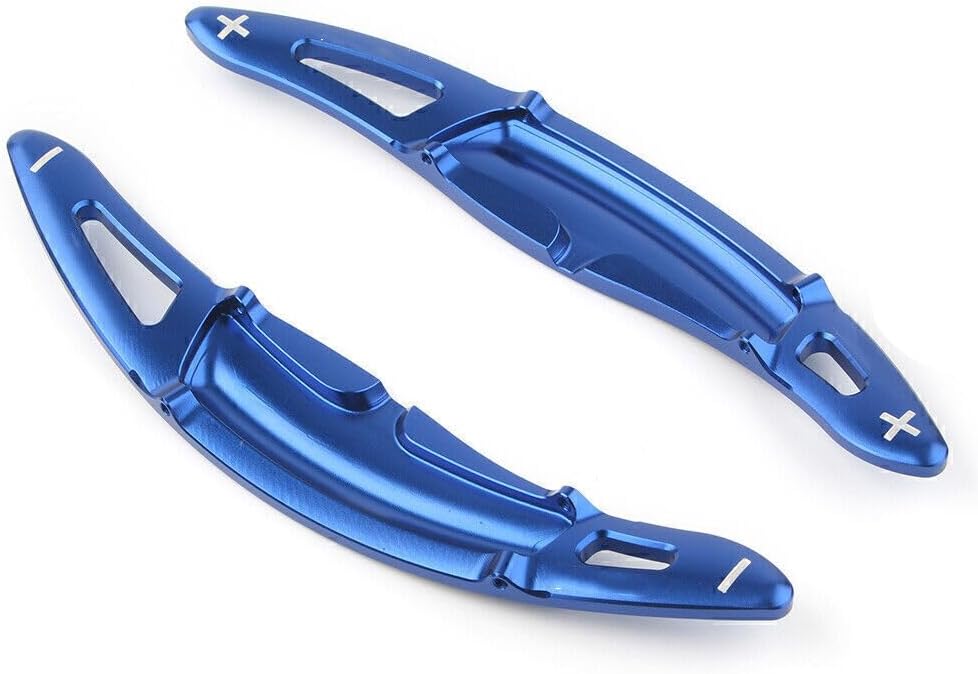 ya 4 8.14 Fit for Porsche 911 for Cayenne Carrera Blue Steering Wheel Shift Paddle Shifter Cover