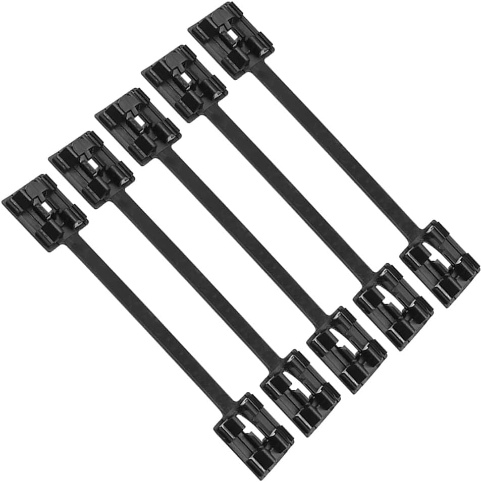 ya 5 8.10 5X Sill Strip Mounting Holder Clip Black For 1995-2014 for Astra for Corsa Vectra Zafira