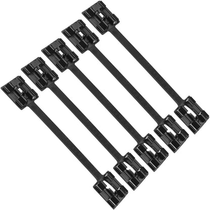 ya 5 8.10 5X Sill Strip Mounting Holder Clip Black For 1995-2014 for Astra for Corsa Vectra Zafira
