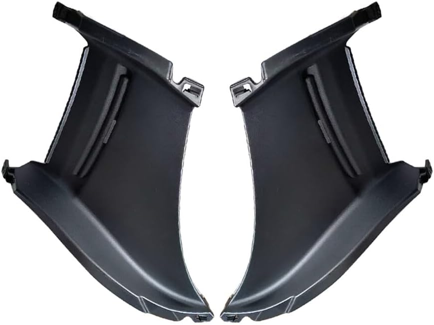 ya 27 10.13 baidi One Pair Front Bumper Air Duct Cover Left Right for X5 F15 2014-2018 Black