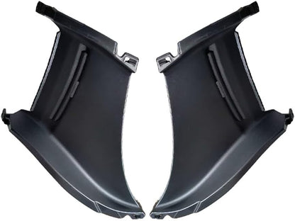 ya 27 10.13 baidi One Pair Front Bumper Air Duct Cover Left Right for X5 F15 2014-2018 Black