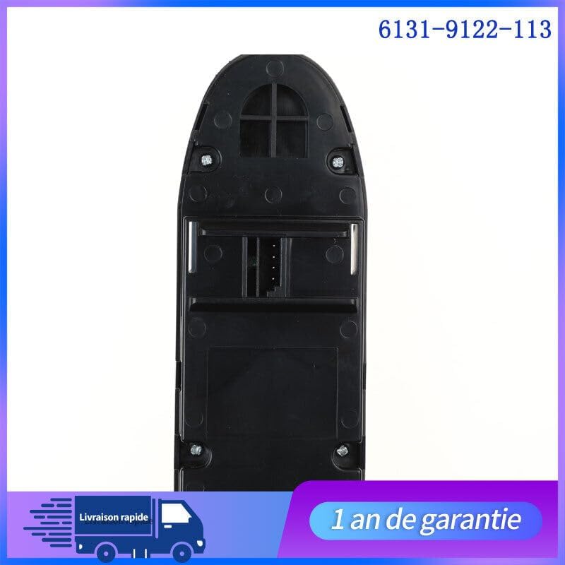 ya 4 8.8 COMMANDE INTERRUPTEUR Bouton Leve VITRE Pour for BMW Serie 5-61319122113 Neuf