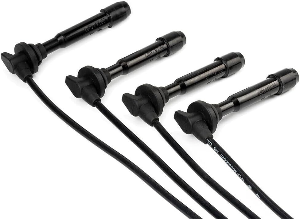 ya 28 10.13 zhengce 4PCS Spark Plug Ignition Wires for Hyundai for Elantra Tiburon for Kia Spe