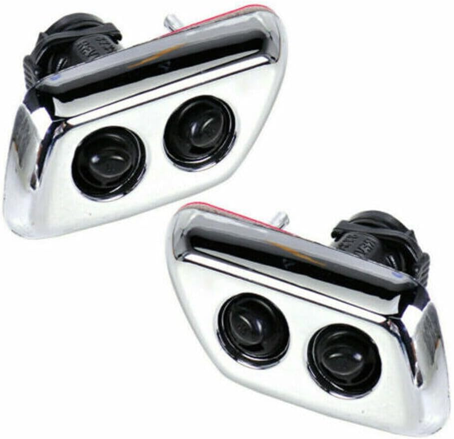 ya 6 8.14 2pcs Headlight Windshield Washer Nozzle DA805833AA Fits for Chrysler 300