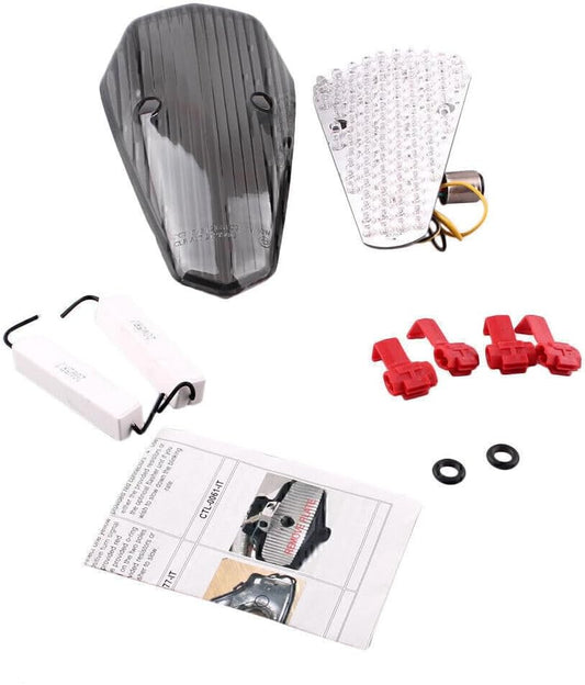 ya 4 8.8.2 LED Tail Lamp Taillight Running Light Smoke for Honda SHADOW AERO 750 2004-07