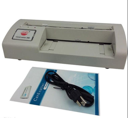 ya 16 10.20 baidi 300B Automatic Name Card Slitter, Business Card Cutting Machine Name Card Cutter