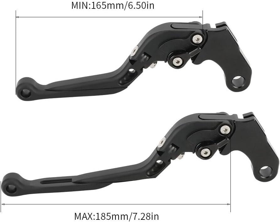 ya 4 8.24 baidi Adjustable Folding Extendable Clutch Brake Lever for Honda CMX1100 Rebel/Touring