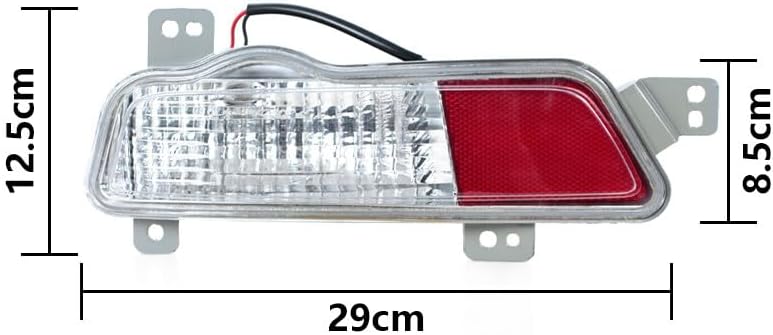 ya 4 8.24 baidi Pair of Reflector Tail Brake Lights for Chevrolet for Cruze Hatchback 2009-2016 