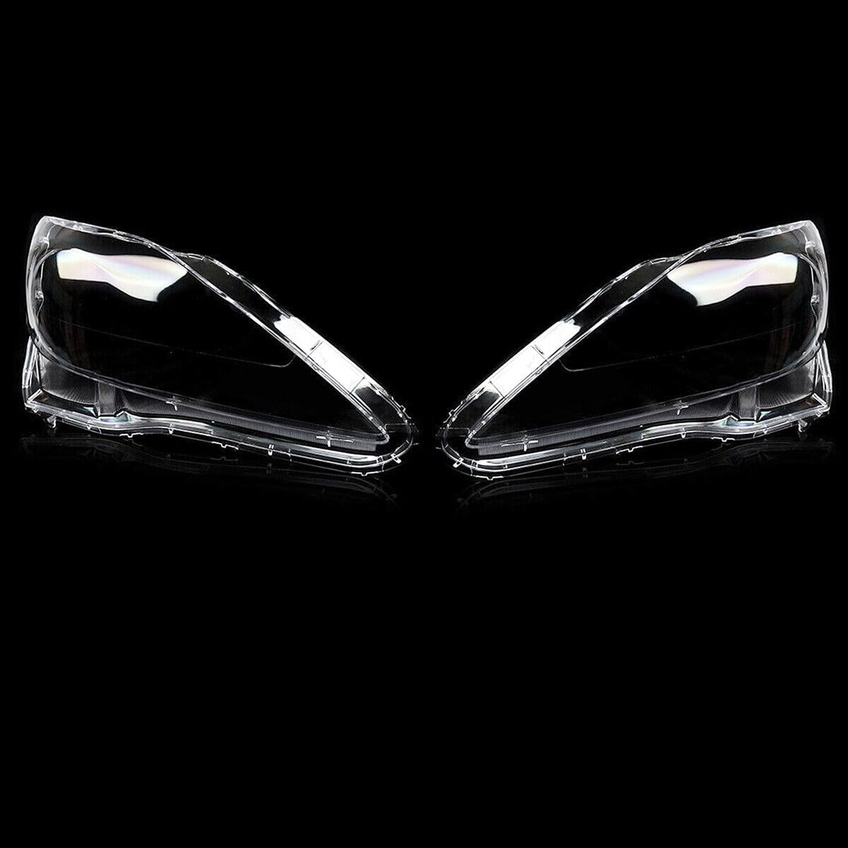 ya 4 8.10 Pair Front Headlight Lens Cover ABS for Lexus IS250 IS300 IS350 2006-2012