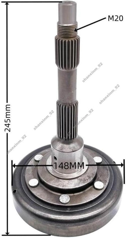ya 9 10.24 Clutch Housing Cover for CF 500 CF188 ATV UTV Quad for Model s 0180-053000 35295