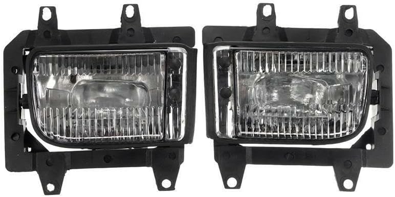 ya 4 8.10 Suitable for BMW E30 318i 318is 325i 1985-1993 1 pair of front bumper transparent fog lights 