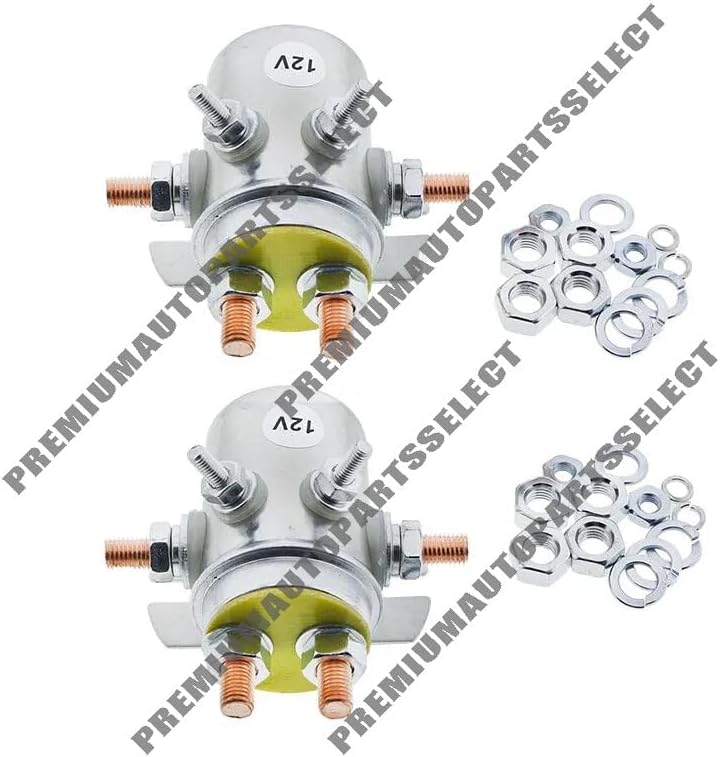 ya 5 8.24 baidi 2-pack 12 volt electromagnetic relay switch suitable for Dechang electric 5118840 5051189 5118940