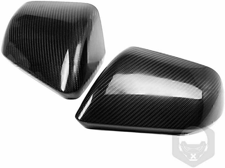 ya 11 9.14 baidiCarbon Fiber Side Mirror Covers for Ford 2015-2020 for Mustang W/O LED SIGNAL