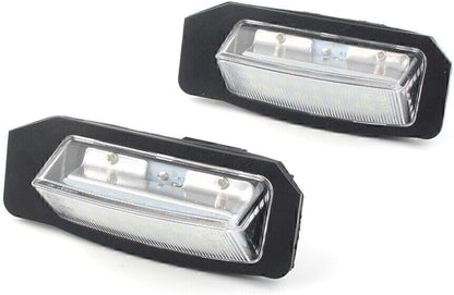ya 14 9.20 zhengce Suitable for Outlander 2006-2011 EX 2007-2017 2-piece LED license plate lig-1