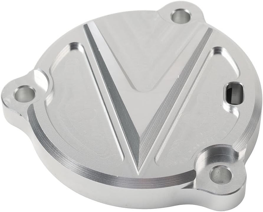 ya 2 8.15 for Yamaha T-MAX TMAX 530 Silver Motorcycle CNC Aluminum Engine Left Side Cover