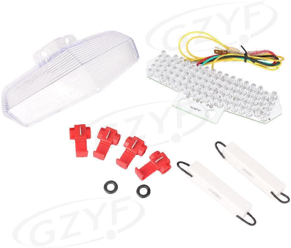 ya 5 8.24 baidi Clear LED Rear Tail Light Turn Signal Light Fit for Ducati 749 999 Multistrada 02-07