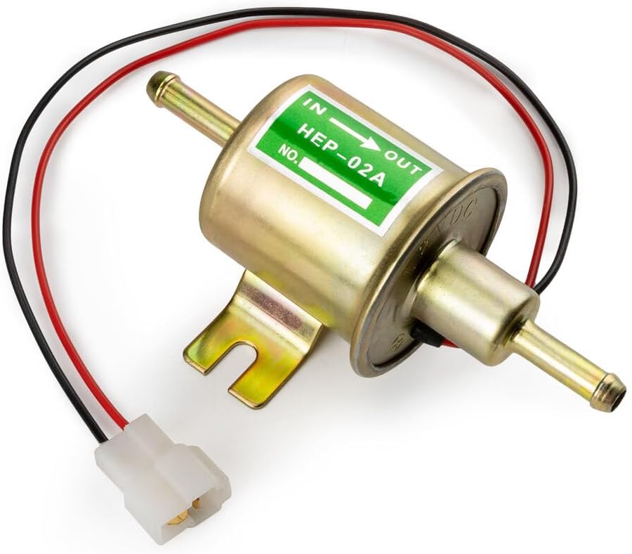 ya 5 8.24 baidi Low Pressure Universal Inline Electric Pump HEP-02A Fuel Pump Petrol Diesel