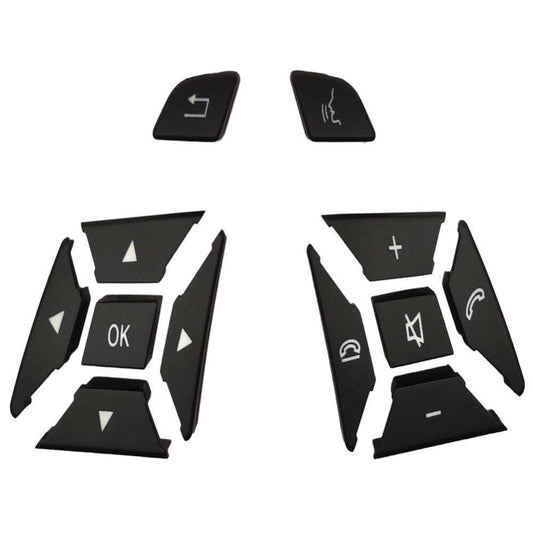 ya 4 8.8 for 2014-2016 for Mercedes GL450 Steering Trim Wheel Switch Cover Kit