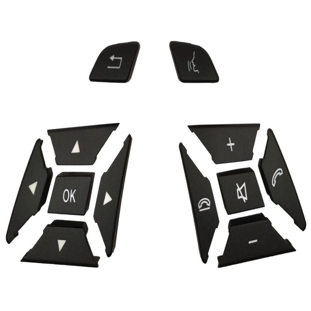 ya 3 8.24 baidi for 2014-2016 for Mercedes GL450 Steering Trim Wheel Switch Cover Kit