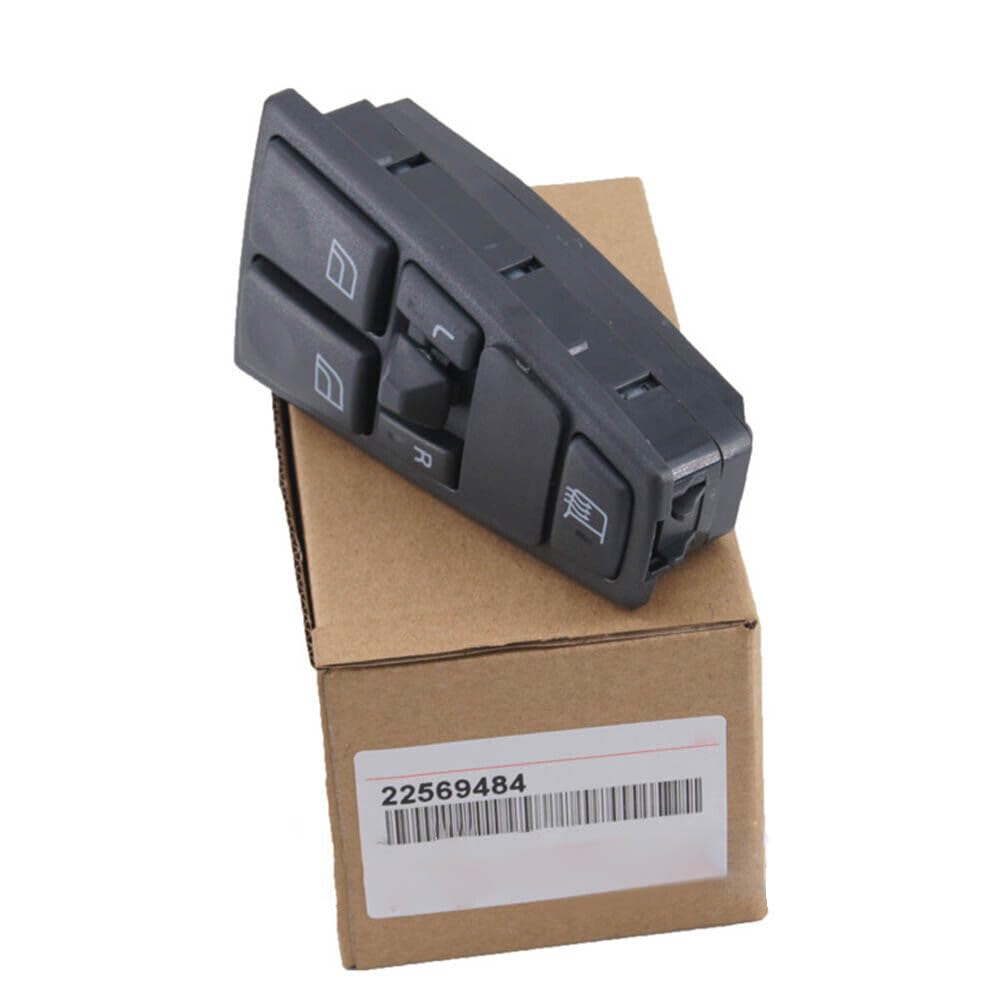 ya 8 8.24 baidi for Volvo VNL 2005-2014 22569484 Power Window Control Switch Front Left 