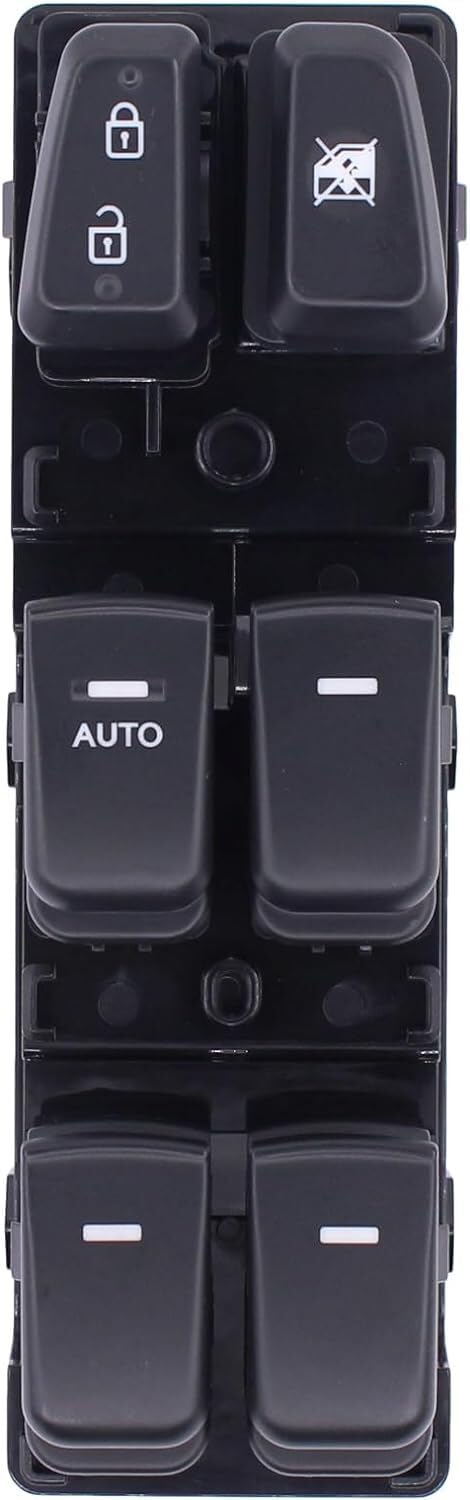 ya 4 8.8 93570-3S000 Power Window Master Switch Black LHD for Hyundai Sonata 2011-2015