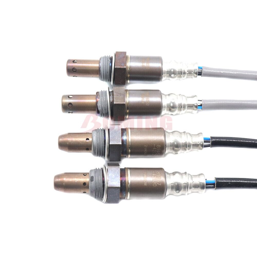 ya 4 8.24 baidi Upstream and Downstream Oxygen sensors for Toyota Tacoma 2.7L L4 Automatic Transmission. 4PCS