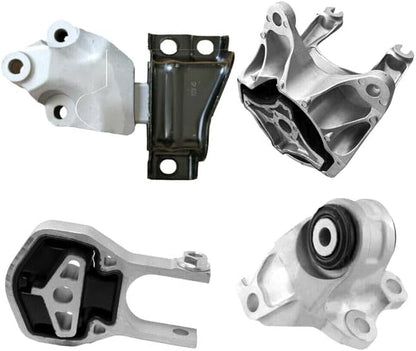 ya 4 8.8.2 4-Piece Engine Mount and Transmission Mount for for Ram Promaster 1500 2500 3500 3.6L