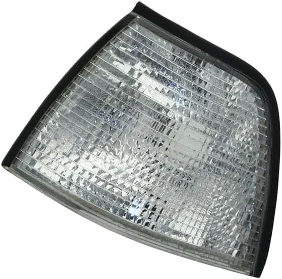 ya 5 8.10 Fit For 3-Series E36 1992 to 1998 Front Left Side Turn Signal Light Cover Clear