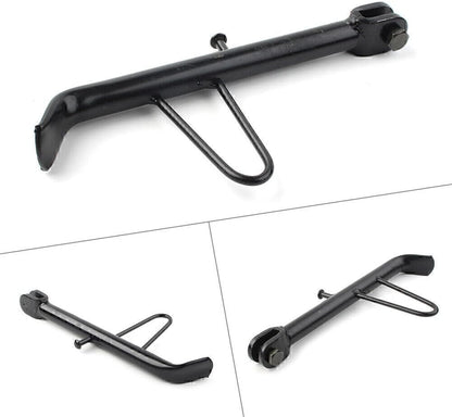 ya 2 8.15 21CM Universal Motorcycle Scooter E-Bike Kickstand Foot Side Stand Support Black