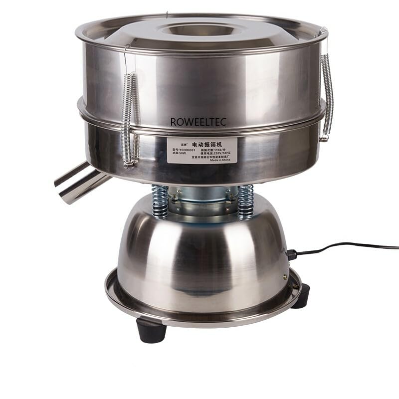 ya 16 10.20 baidi Stainless Steel Electric Chinese Medicine Sieve, Vibrating Sieve Machine New b