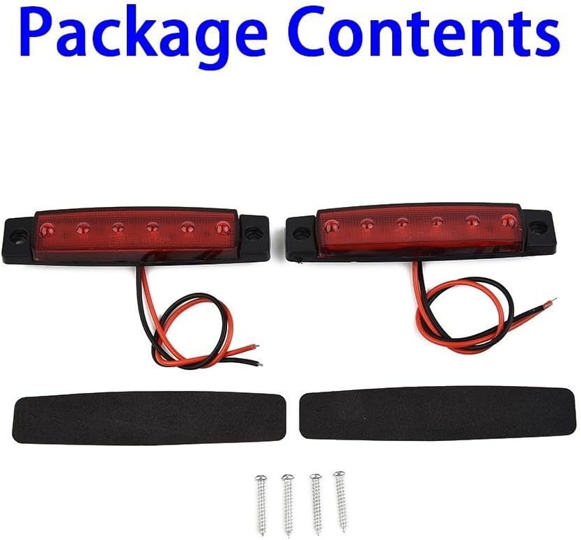 ya 13 9.15 baidi Stop For Truck Mount Trailer 6led Light Tail Brake Kits 8.3 Dc Sealed Rv Turn