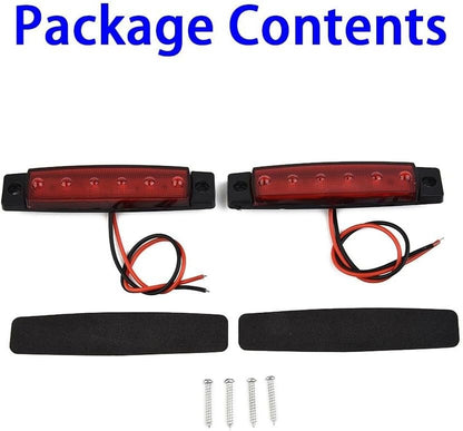 ya 13 9.15 baidi Stop For Truck Mount Trailer 6led Light Tail Brake Kits 8.3 Dc Sealed Rv Turn
