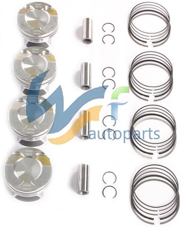 ya 4 8.24 baidi 2.0T 22mm Piston Ring Assembly Fit for BMW 220i 520i X1 N20 11258606461